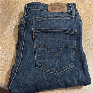 Levi's Men's Dark Blue Straight Jeans